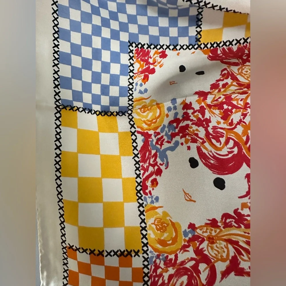 Gloria Vanderbilt‎ scarf 100% silk